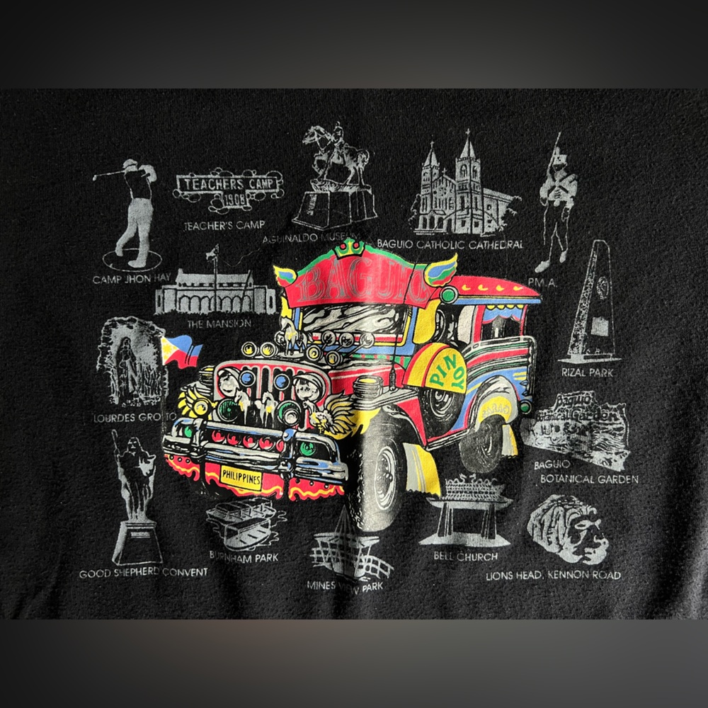 5/$20 Kids • Baguio Philippines Pinoy souvenir tee Pinoy Travel Graphic Small